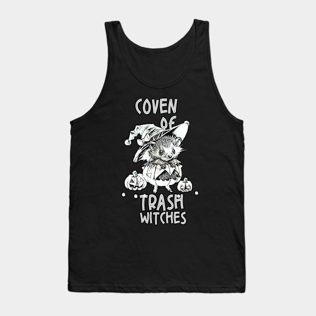 Coven Of Trash Witches Tank Top by Trendsdk